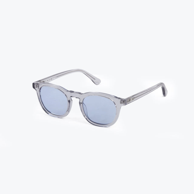 SEYU Sonnenbrille 04 Grey - blaue Linsen