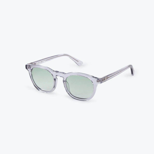 SEYU Sonnenbrille 04 Grey - grüne Linsen