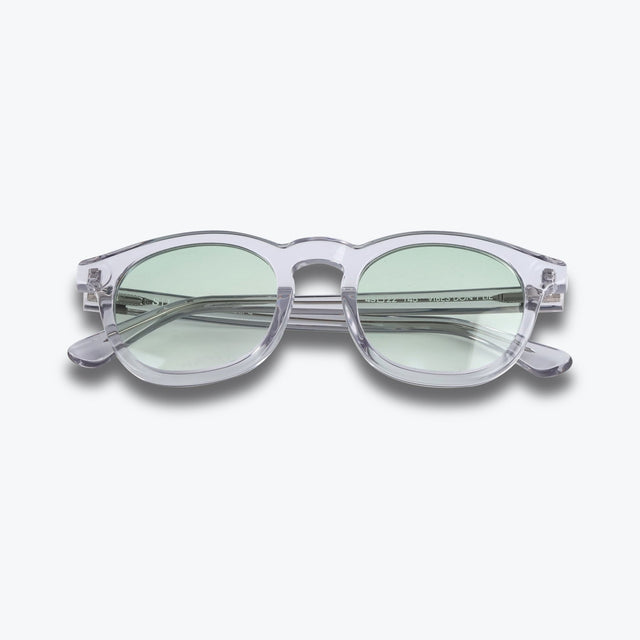 SEYU Sonnenbrille 04 Grey - grüne Linsen