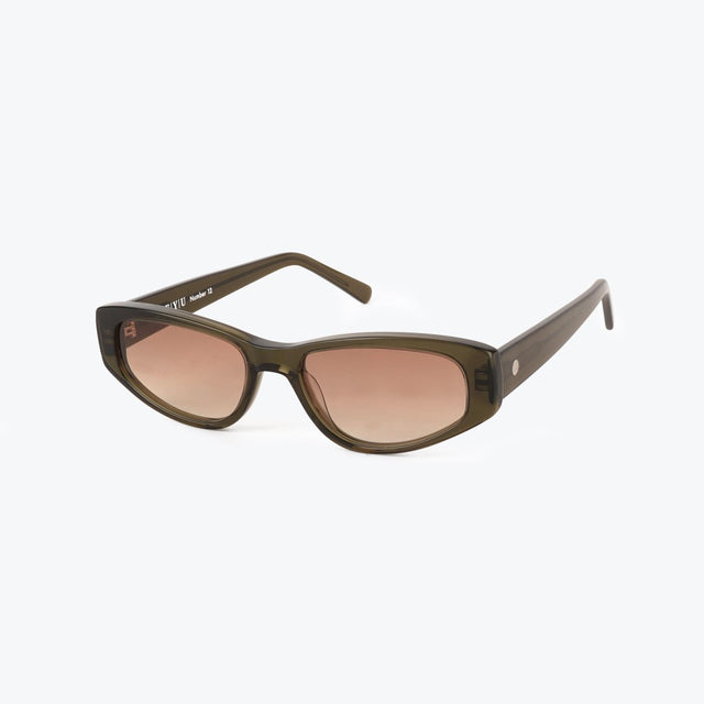 SEYU Sonnenbrille 12 Green Brown Lens