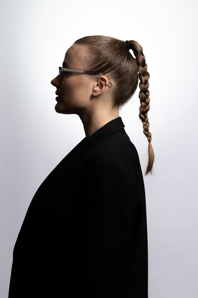 SEYU Sonnenbrille 17 Grey - blaue Linsen