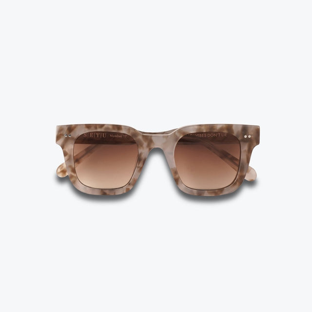 SEYU Sonnenbrille 17 Marble - Brown