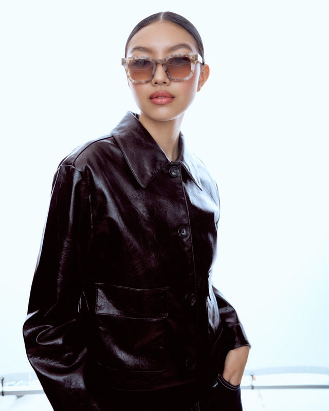 SEYU Sonnenbrille 17 Marble - Brown